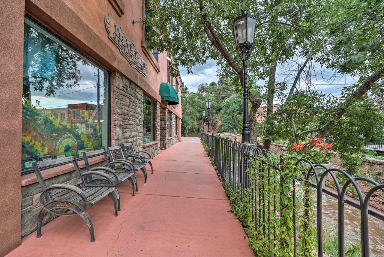 Downtown Manitou Springs Home Tranquil Creek View 외부 사진