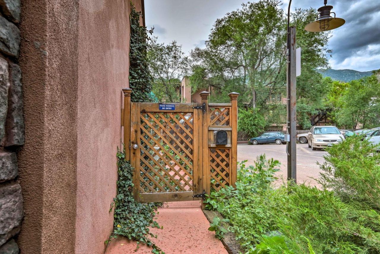 Downtown Manitou Springs Home Tranquil Creek View 외부 사진